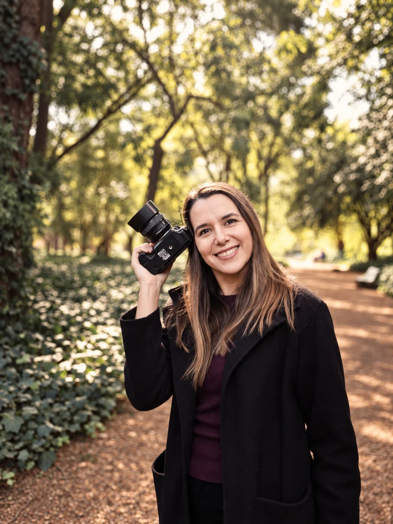 Retrato de Vero — cálido, luz natural